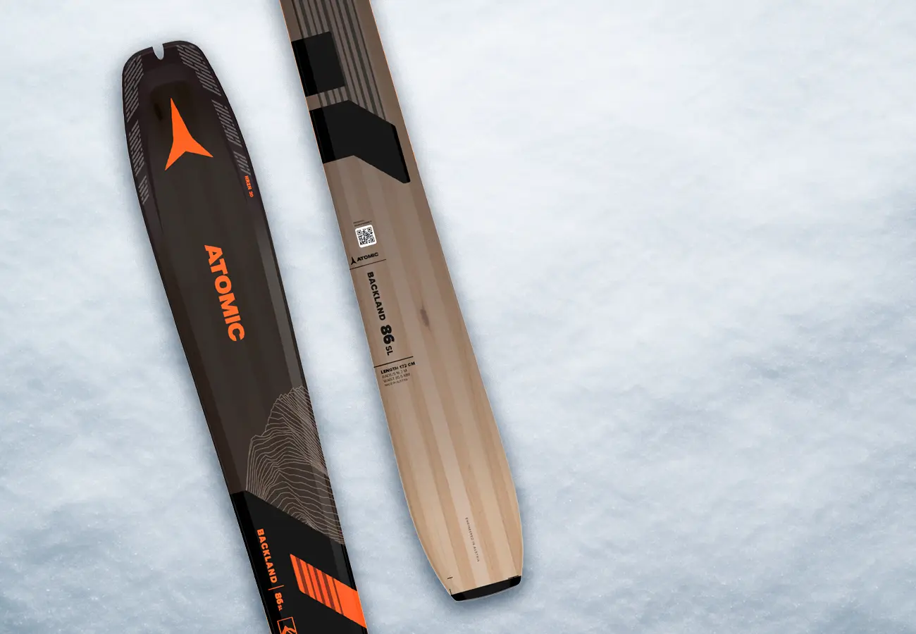 Imagen esquíes gama montana backland 86