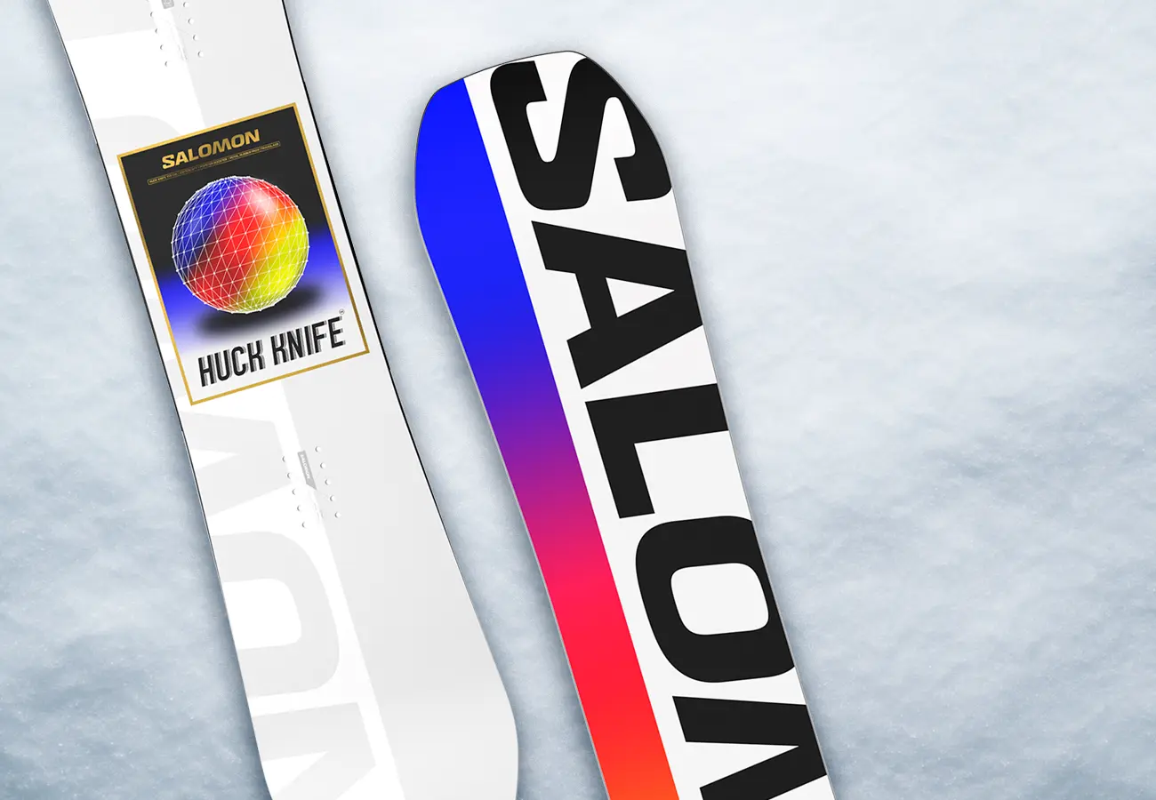 Imagen snowboard gama avanzada tabla Salomon Huck Knife