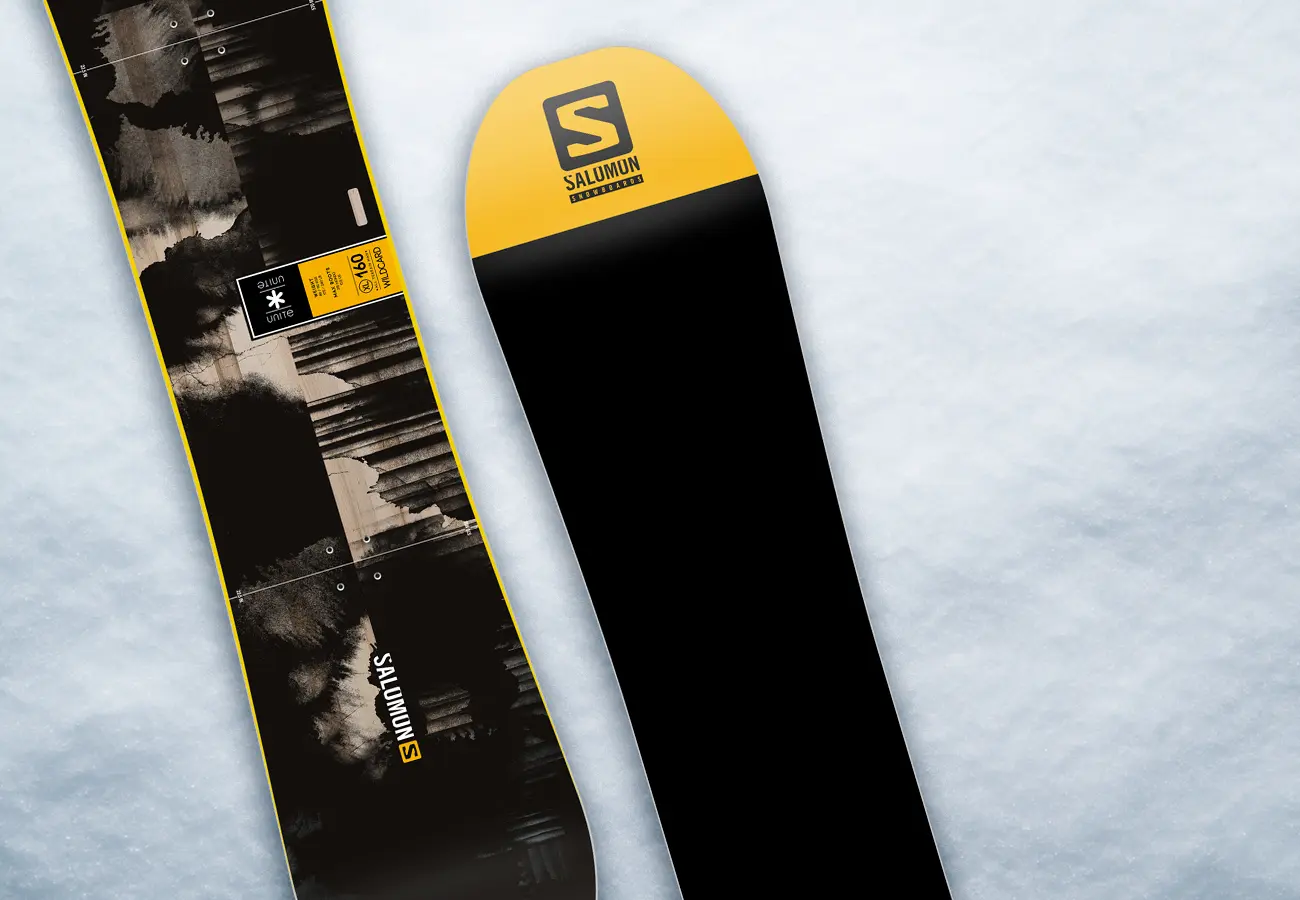 Imagen snowboard gama intermedia tabla Salomon Wild Card